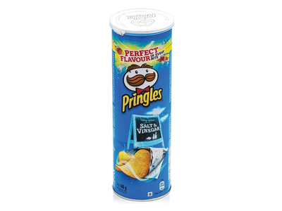 Traškučiai PRINGLES SALT&VINEGAR, 160 g