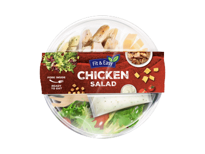 Vištienos salotos FIT & EASY, 222 g