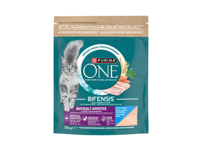 Sausas katėms PURINA ONE Difficult, 750g