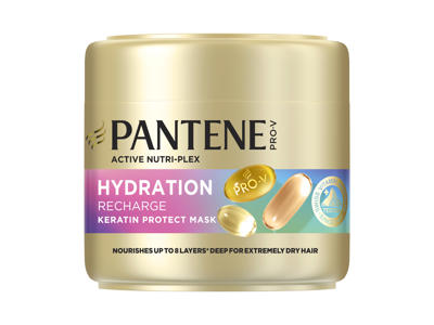 Plaukų kaukė PANTENE Hydration Recharge Active Nutri-Plex, 300 ml