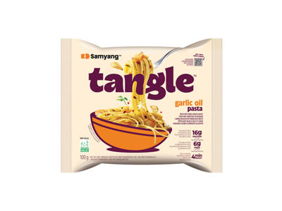Greitai paruošiami makaronai SAMYANG TANGLE GARLIC, 100 g	