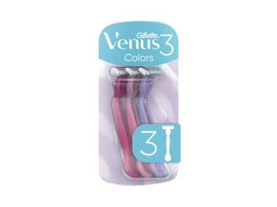 Vienkartiniai skustuvai VENUS 3, 3vnt.