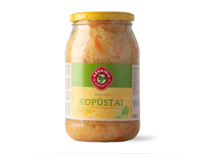 KĖDAINIŲ rauginti kopūstai, 900g