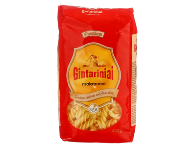 GINTARINIAI makaronai, 400 g