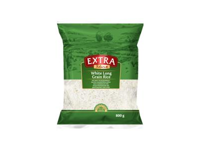 Balti neplikyti ryžiai EXTRA LINE, 800 g
