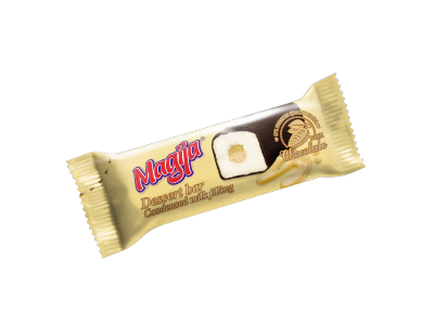 Gl. varškės sūrelis MAGIJA su sutirštintu pienu, 24 % rieb., 45 g