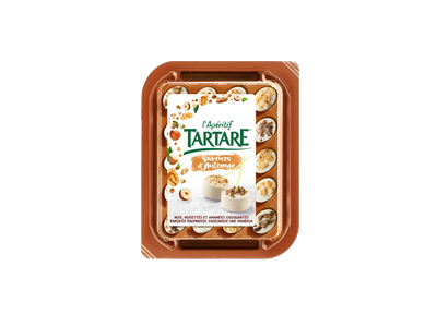 Varškės sūrio užkandis "Tartare l'Aperitif Nuts", 100 g
