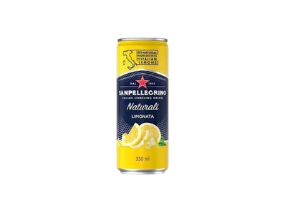 Gazuotas aromatizuotas gaivusis gėrimas SANPELLEGRINO LIMONATA, 330 ml