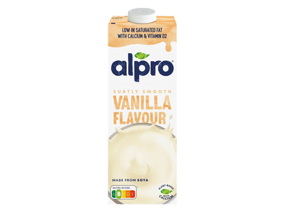 Vanilinis sojų gėrimas su kalciu ALPRO, 1 l