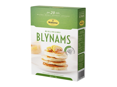 Miltinis mišinys MALSENA mieliniams blynams kepti, 400 g