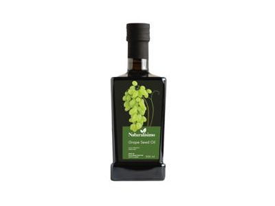 Nerafinuotas vynuogių kauliukų aliejus NATURALISIMO, 500 ml