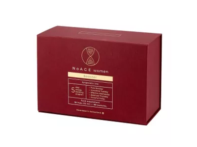 NOAGE maisto papildas WOMEN BOOSTER MINI, 10 kaps., 10 vnt. x 25 ml