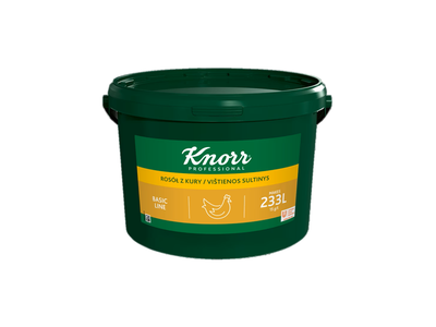 Vištienos sultinys KNORR 1-2-3, pagrindas, 3,5 kg