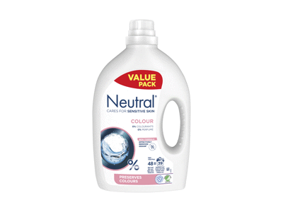 Skystasis skalbiklis NEUTRAL COLOR, 39 skalb., 1.95 l