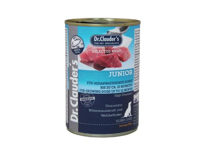 Konservai šunims DR. CLAUDER'S, jauniems šunims, 400 g