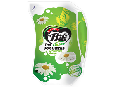 Jogurtas BIFI ACTIVE, natūralaus skonio, 2,2 % rieb., 900 g