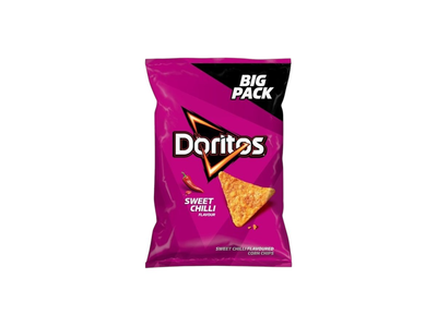 Saldžiųjų čili pipirų skonio kukurūzų traškučiai DORITOS, 180 g