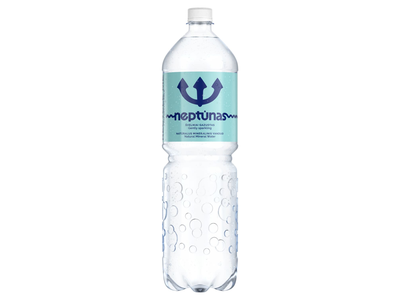 Švelniai gazuotas vanduo NEPTŪNAS, 1,5 l