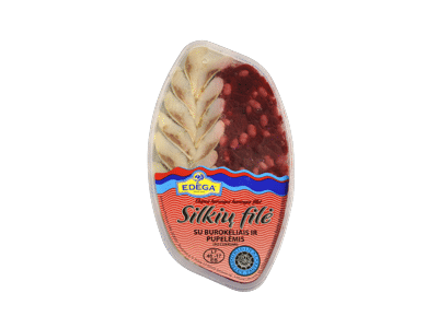 Silkių filė su burokėliais ir pupelėmis EDEGA, 200 g