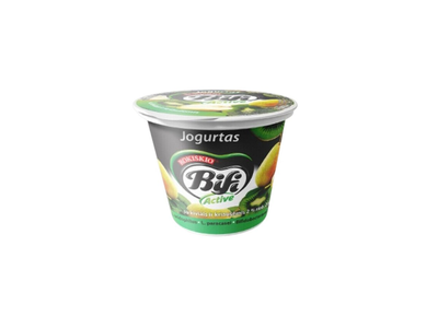 Jogurtas BIFI ACTIVE su kivi ir kriaušėmis, 2% r., 200 g