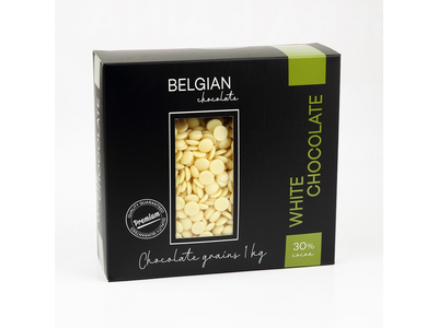 Baltas šokoladas VELICHE 30%, 1 kg
