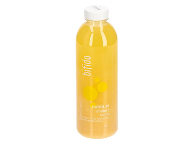 Fermentuotas gėrimo koncentratas, medaus ir imbiero BIFIDO, 750 ml