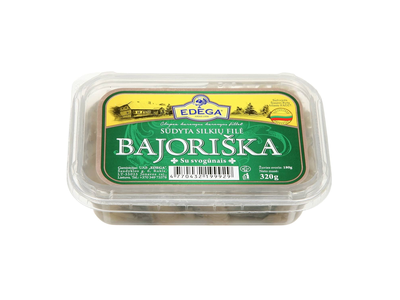 BAJORIŠKA silkių filė su svogūnais EDEGA,320g