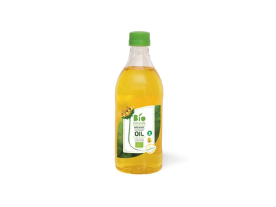 Ekologiškas saulėgrąžų aliejus BIONATURALIS (šalto sp.,nerafin.), 1 l