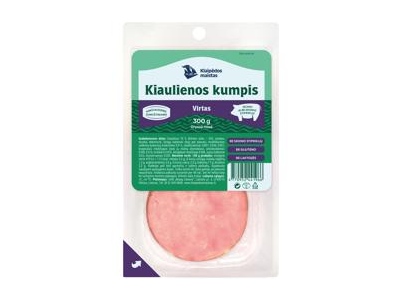 Virtas KLAIPĖDOS kiaulienos kumpis, I r., 300 g