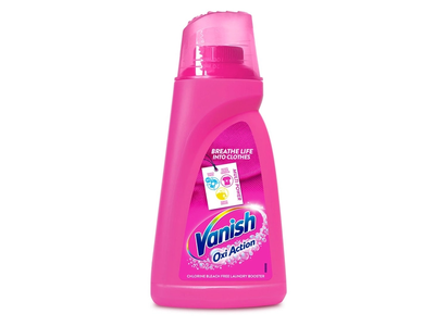Dėmių valiklis VANISH OXIACTION PINK, 1 l