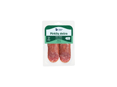 Šaltai rūkyta dešra KLAIPĖDOS MAISTO PIRKLIŲ, a.r., 100 g