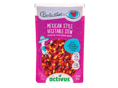 Meksikietiškas daržovių troškinys Activus & Beatos Virtuvė,  320 g