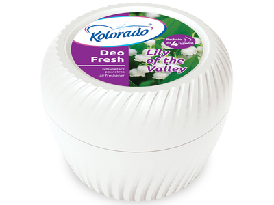 Oro gaiviklis-želė indelyje Kolorado 150g Lily Of The Valley