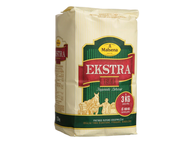 Kvietiniai EKSTRA miltai MALSENA, a. r., 405 D, 1.75 kg