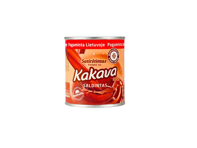 Saldintas sutirštintas pienas su kakava, 385 g