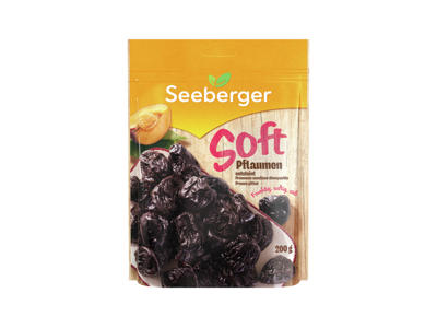 Džiovintos slyvos SEEBERGER SOFT, 200 g