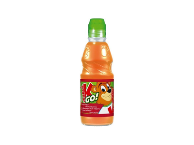 Morkų-aviečių ir obuolių nektaras KUBUŠ GO, 0,3 l