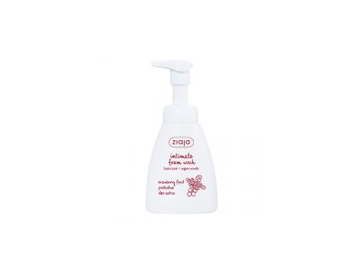 Intymios higienos putos su spanguolėmis (su dozatoriumi) ZIAJA, 250 ml