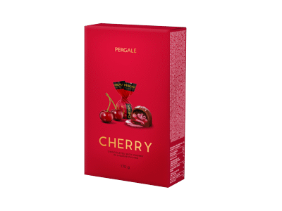 Saldainiai PERGALĖ CHERRY, 170 g