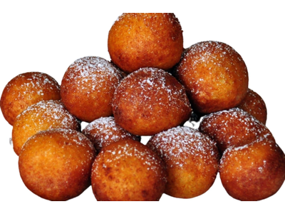 Šaldytos varškės spurgos, nekeptos, 20g x 50vnt