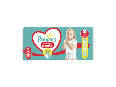 Sauskelnės-kelnaitės PAMPERS Pants, Giant Pack, 5 dydis, 56 vnt.