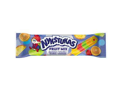 Valgomieji ledai su vaisiais NYKŠTUKAS, 60 ml