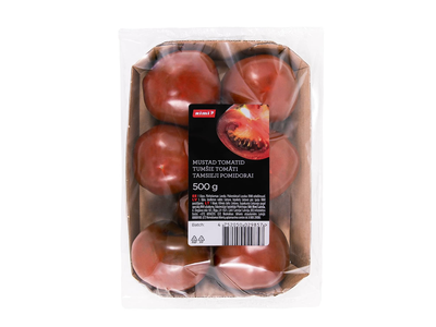 Lietuviški tamsieji pomidorai RIMI,kl.1,500 g
