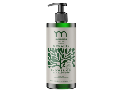 MARGARITA COSMOS ORGANIC dušo želė sandalmedžio aromato 400 ml