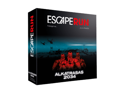 Stalo žaidimas TACTIC ESCAPE RUN ALCATRAZ, 1 vnt.