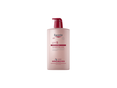 Dušo gelis ir aliejus EUCERIN PH5, 1000 ml