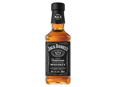 Viskis JACK DANIEL'S, 200 ml, 40 %