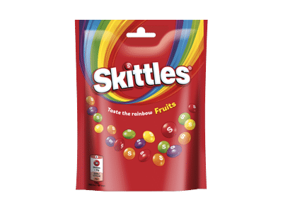 Kramtomieji saldainiai SKITTLES FRUITS, 152 g