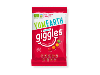 Ekologiški saldainiai YUMEARTH GIGGLES, 40 g