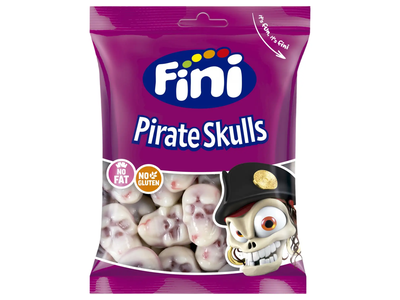 Guminukai FINI PIRATŲ KAUKOLĖS, 90 g